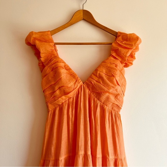 Grey Bandit Getaway Dress in Orange - Picture 5 of 16